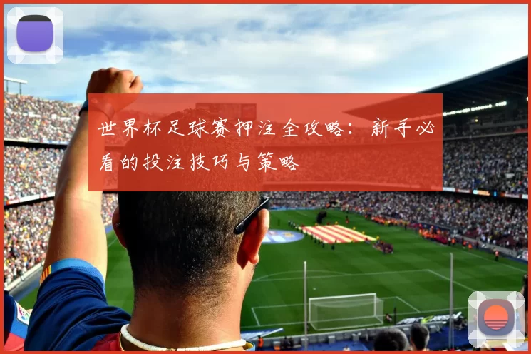 世界杯足球赛押注全攻略:新手必看的投注技巧与策略