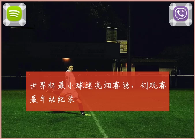 世界杯最小球迷亮相赛场，创观赛最年幼纪录