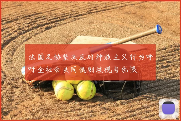 法国足协坚决反对种族主义行为呼吁全社会共同抵制歧视与仇恨