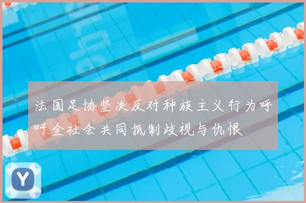 法国足协坚决反对种族主义行为呼吁全社会共同抵制歧视与仇恨