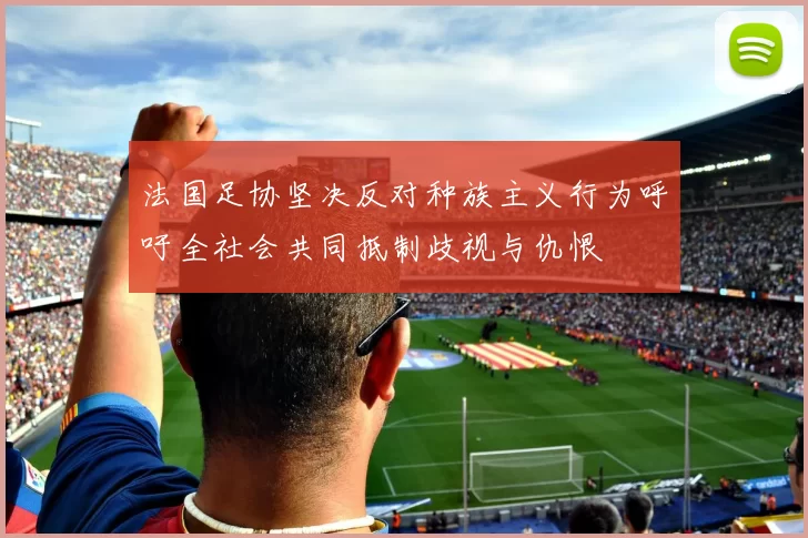 法国足协坚决反对种族主义行为呼吁全社会共同抵制歧视与仇恨