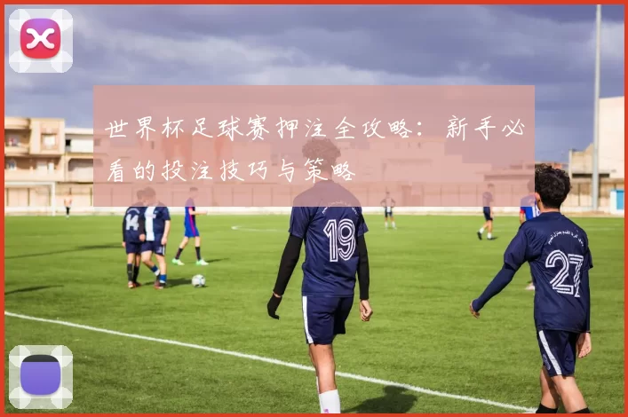 世界杯足球赛押注全攻略：新手必看的投注技巧与策略